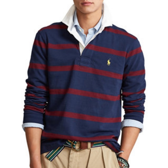 Polo Ralph Lauren Shirts Polo Ralph Lauren The Iconic Navy Burgundy